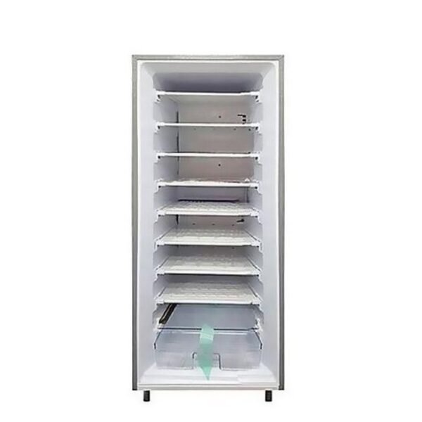 CONGELATEUR SHARP VERTICAL 8TIROIRS PLAQUE ALUMINIUM GRIS 195 – Image 2